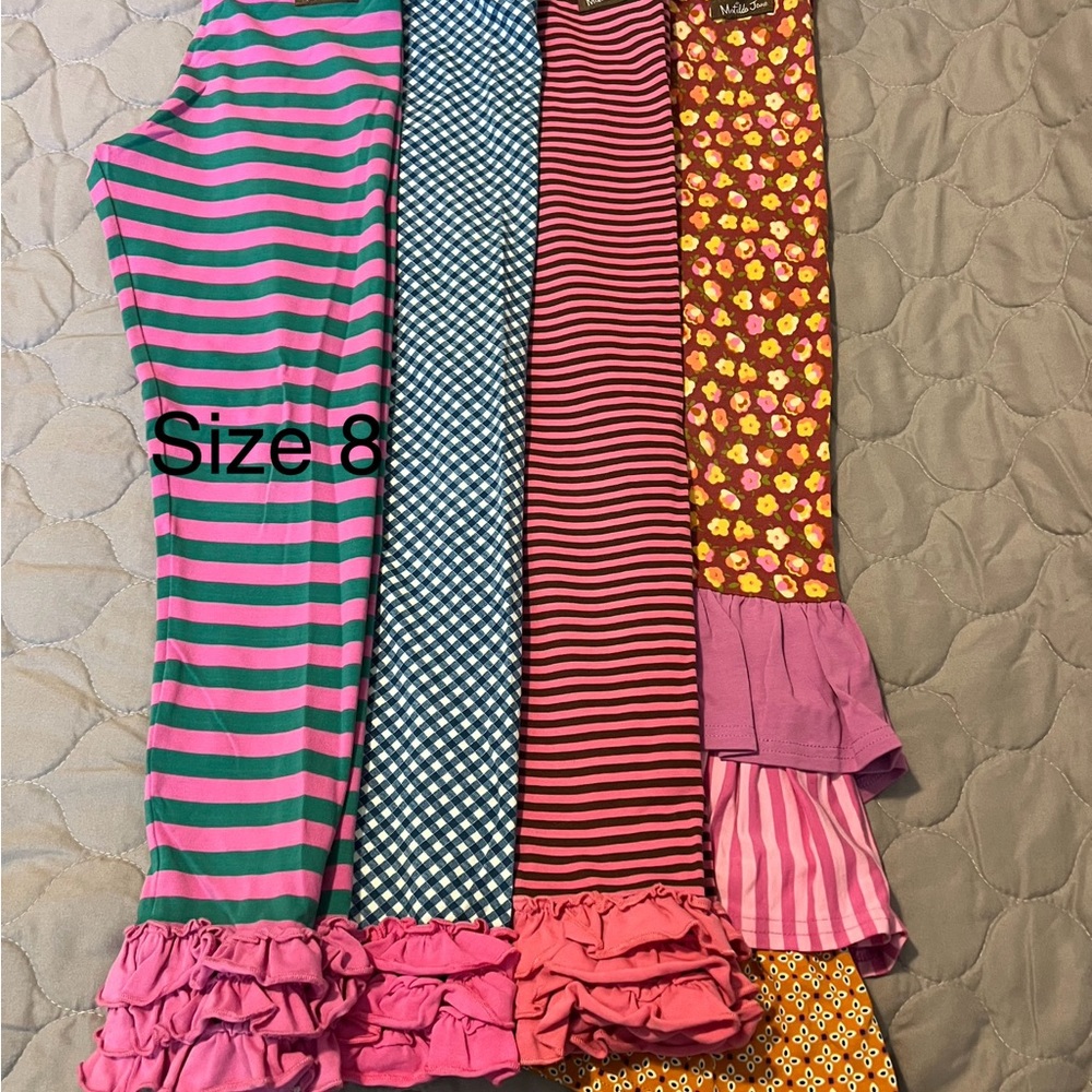 Matilda Jane leggings for girls, size 8